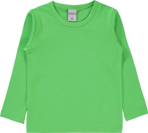 Kız Çocuk Sweatshirt 1-4 Yaş Açık Yeşil