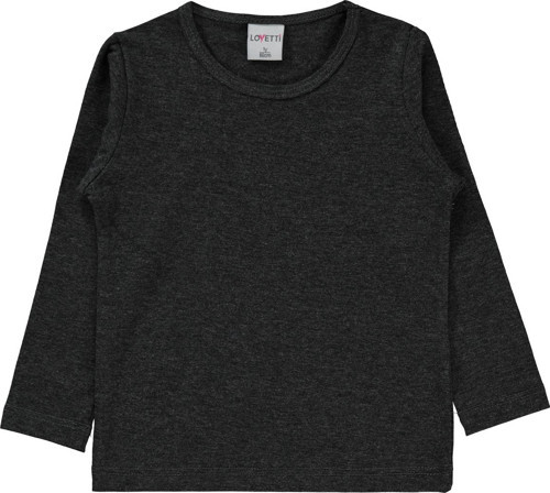 Kız Çocuk Sweatshirt 1-4 Yaş Antrasit