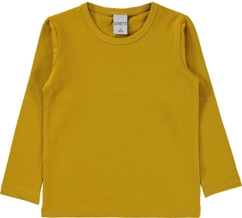 Kız Çocuk Sweatshirt 1-4 Yaş Hardal