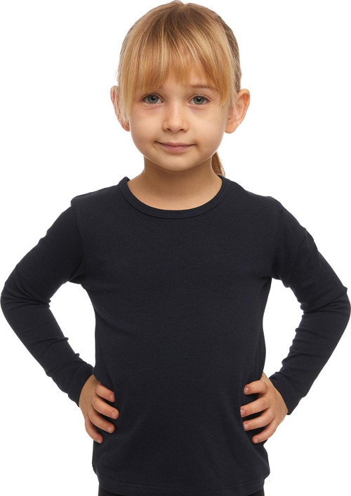 Kız Çocuk Sweatshirt 1-4 Yaş Koyu Lacivert