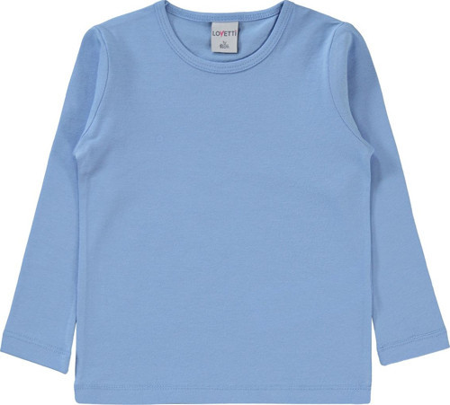 Kız Çocuk Sweatshirt 1-4 Yaş Koyu Mavi