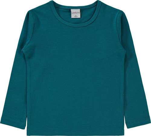 Kız Çocuk Sweatshirt 1-4 Yaş Koyu Petrol