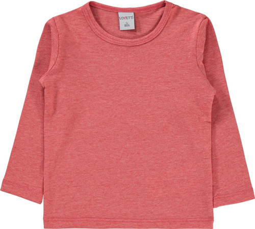 Kız Çocuk Sweatshirt 1-4 Yaş Turuncumelanj