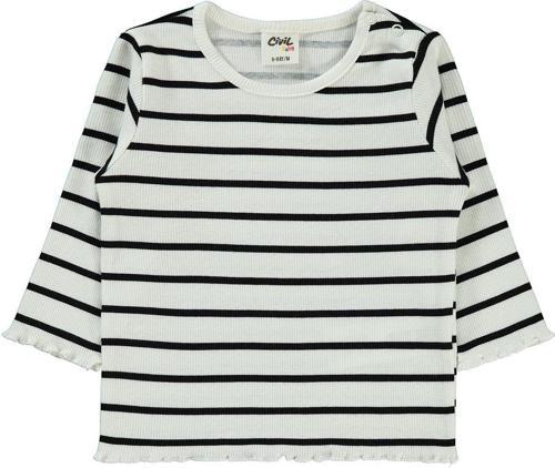 Kız Bebek Sweatshirt 6-18 Ay Siyah