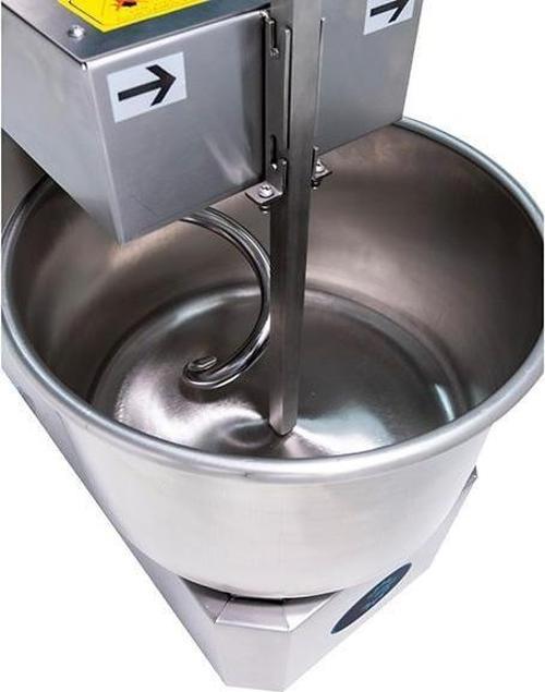 10 kg Komple Paslanmaz Gövde Spiral Hamur Yoğurma Makinesi 220V