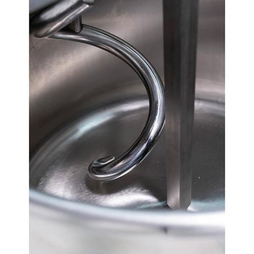 25 kg Komple Paslanmaz Gövde Spiral Hamur Yoğurma Makinesi 220V