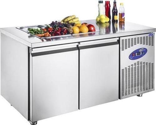 CSA Karacasan  281 Lt İki Kapılı 700'Lük Havuzsuz Saladbar Buzdolabı(304 Çelik)