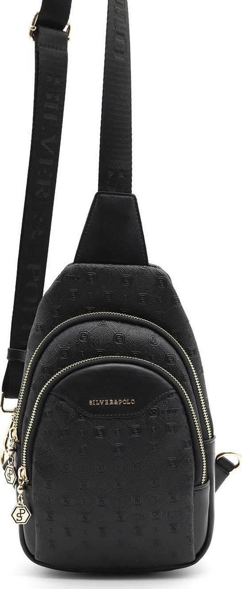 Kadın Bel Çantası 959-38566 SILVER POLO FREEBAG M46 SİYAH-MAT SİYAH