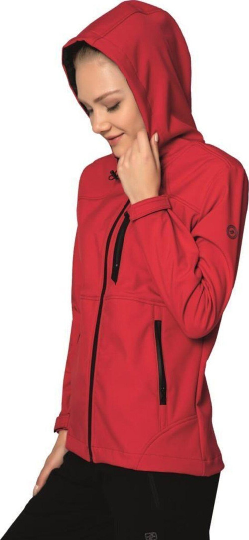 Kadın Mont Softshell Siyah 5027-07