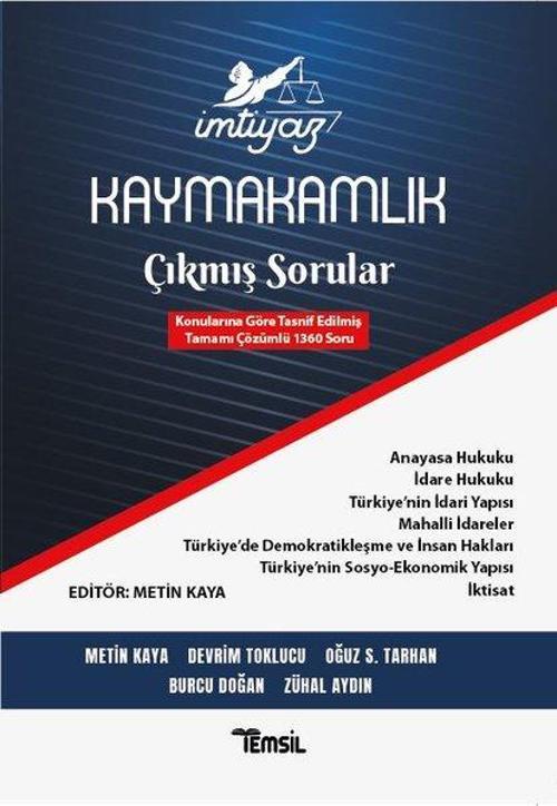 İmtiyaz - Kaymakamlık Çıkmış Sorular