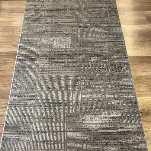 Aria 1107 Antrasit Modern Yıkanabilir Halı