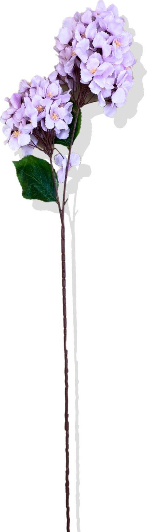 Yapay Lila Tek Dal Ortanca 90 Cm