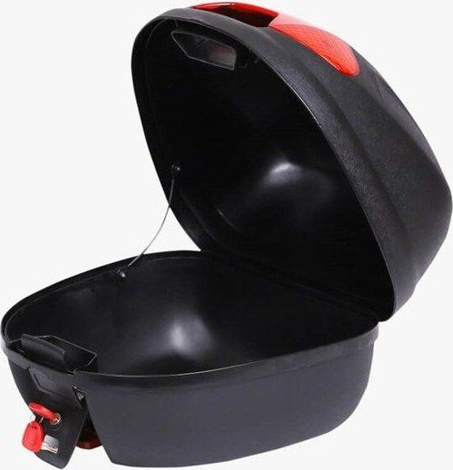 Motor Arka Çanta Bagaj 32 Lt Siyah+Baglantı Aparatları