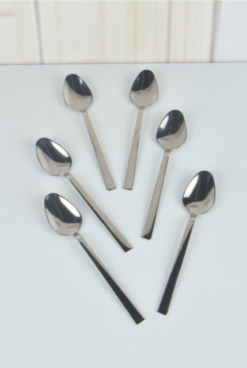 Çay Kaşığı 6Lı Set (Paslanmaz Çelik)