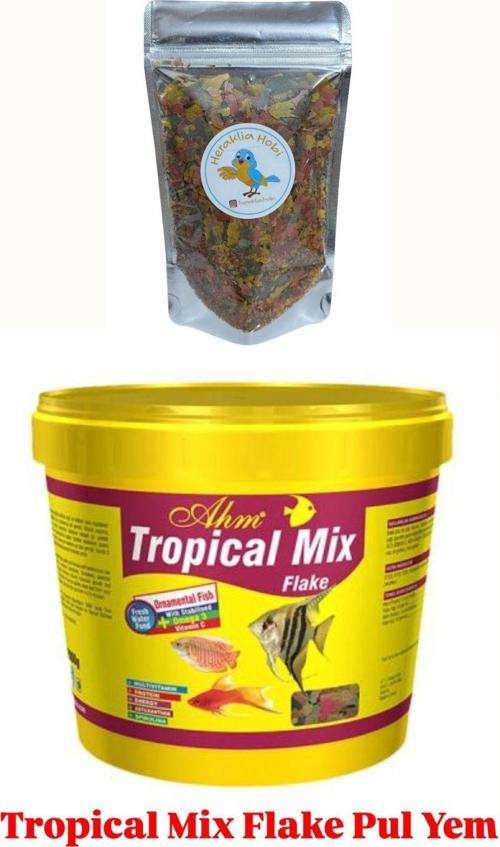 Karışık Pul Yem Balık Yemi Mix Flake 30G