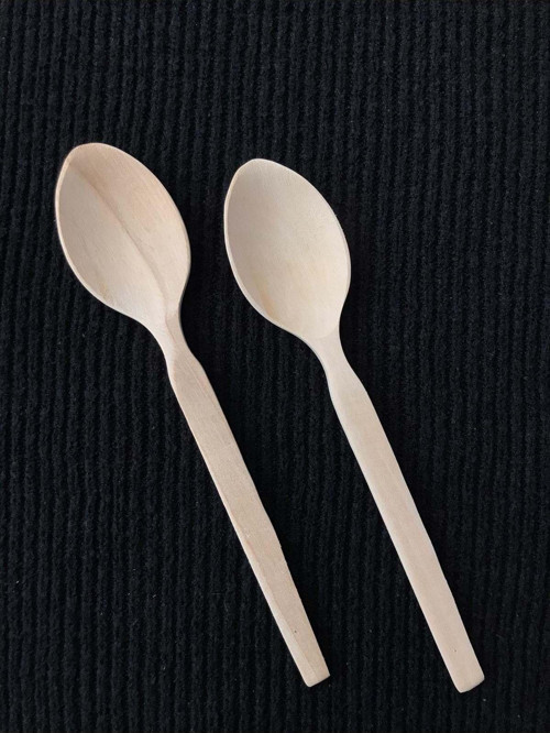 Ahşap Kaşık 23 Cm Tahta Kaşık 2 Adet
