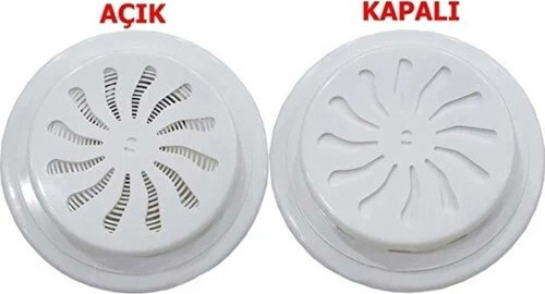 Ayarlı Cam Menfezi Doğalgaz Menfez Kapağı