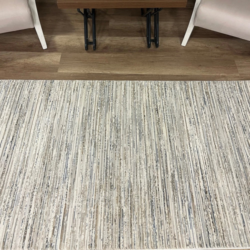 Nova 1123 Mavi Mikrofiber Modern Dokuma Halı