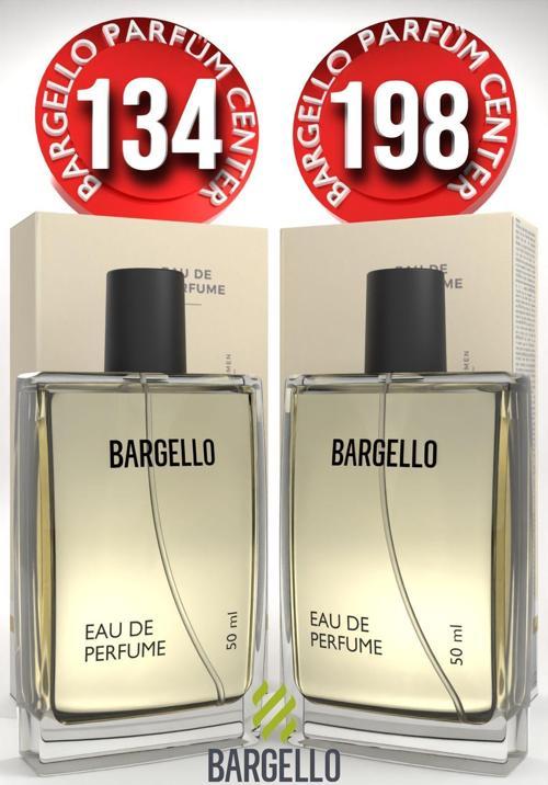134 Kadın Parfüm Oriental 50 ML EDP + Bargello 198 Kadın Parfüm Floral 50 ML EDP