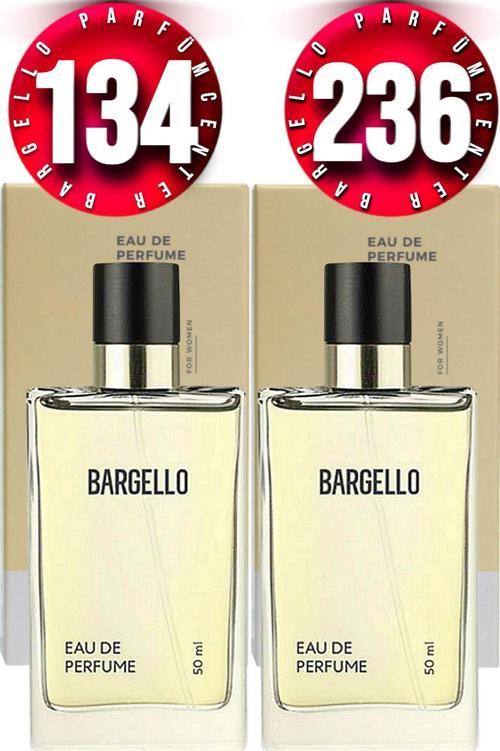 134 Kadın Parfüm Oriental 50 ML EDP + Bargello 236 Kadın Parfüm Floral 50 ML EDP