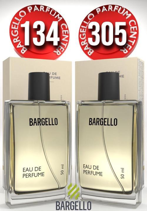 134 Kadın Parfüm Oriental 50 ML EDP + Bargello 305 Kadın Parfüm Floral 50 ML EDP