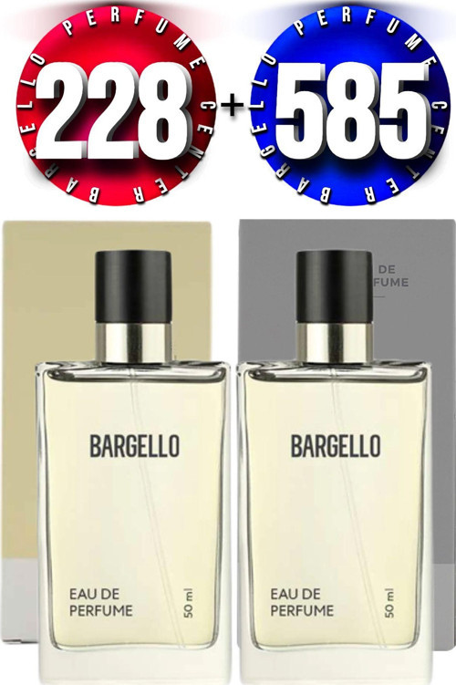 228 Kadın Parfüm Oriental 50 Ml EDP + Bargello 585 Erkek Parfüm Woody 50 Ml EDP