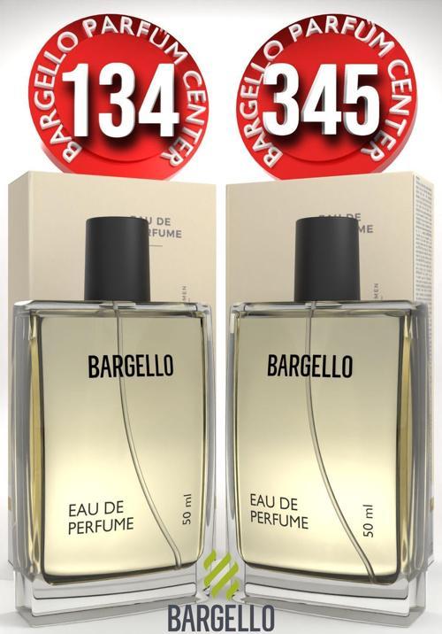 134 Kadın Parfüm Oriental 50 ML EDP + Bargello 345 Kadın Parfüm Floral 50 ML EDP