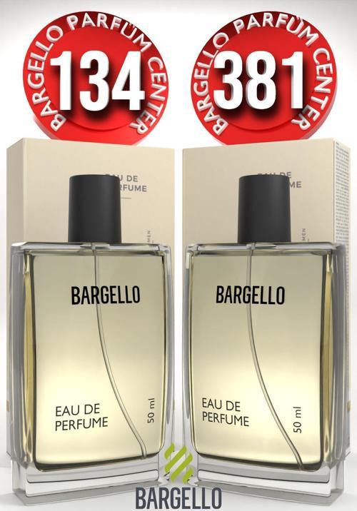 134 Kadın Parfüm Oriental 50 ML EDP + Bargello 381 Kadın Parfüm Floral 50 ML EDP