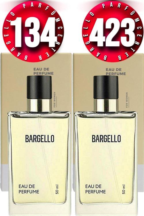 134 Kadın Parfüm Oriental 50 ML EDP + Bargello 423 Kadın Parfüm Floral 50 ML EDP