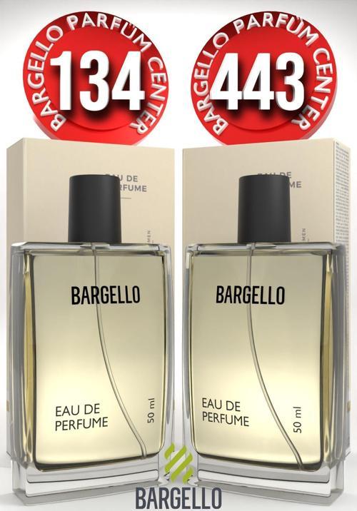134 Kadın Parfüm Oriental 50 ML EDP + Bargello 443 Kadın Parfüm Floral 50 ML EDP