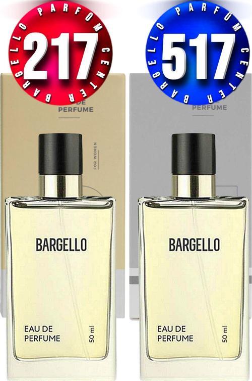217 Kadın Parfüm Floral 50 ML EDP + Bargello 517 Erkek Parfüm Woody 50 ML EDP