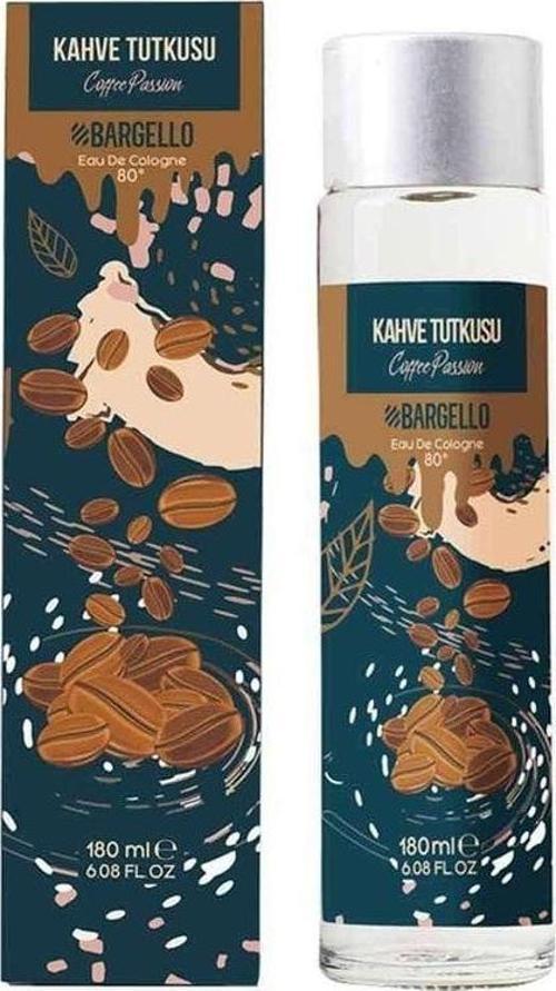 Kahve Tutkusu 180 Ml Cam Dökme Kapak Kolonya Edc
