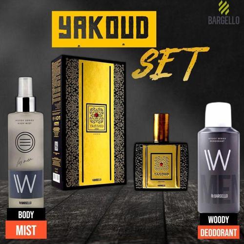 Yakoud Unısex Parfüm Seti (yakoud Unısex Parfum Edp + Woody Deodorant + Woody Body Mıst)