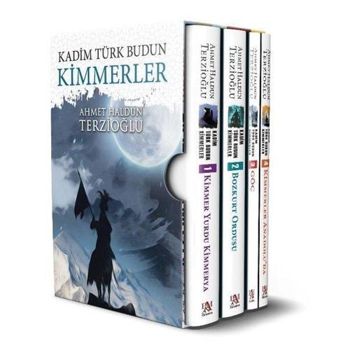 Kadim Türk Budun Kimmerler Kutulu Set - 4 Kitap Takım