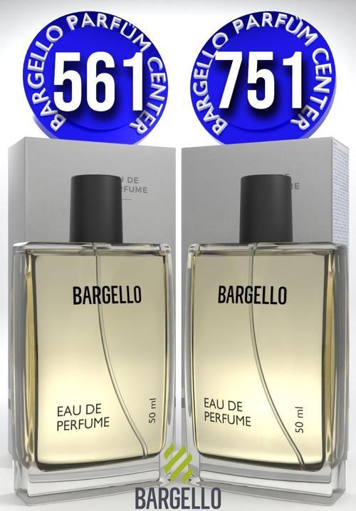 561 Erkek 50 ml Parfüm Edp Fresh + 751 Woody Erkek Parfüm 50 Ml EDP
