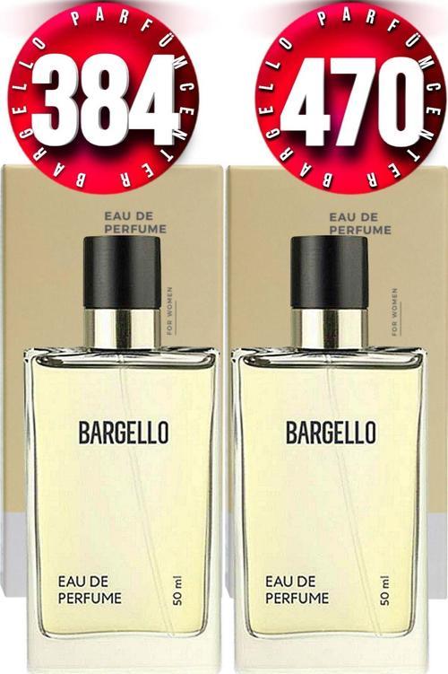 Parfüm 384 Kadın Parfüm Floral 50 Ml EDP + Bargello 470 Kadın Parfüm Floral 50 Ml EDP