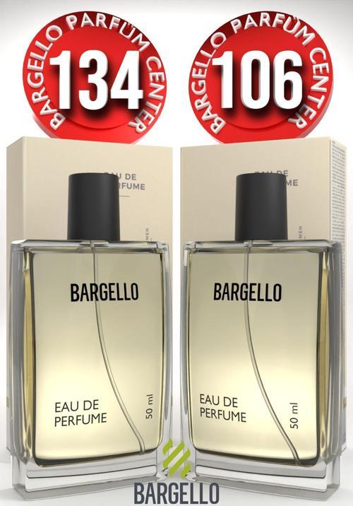 134 Kadın Parfüm Oriental 50 ML EDP + Bargello 106 Kadın Parfüm Floral 50 ML EDP