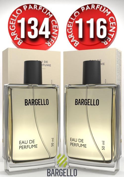 134 Kadın Parfüm Oriental 50 ML EDP + Bargello 116 Kadın Parfüm Floral 50 ML EDP