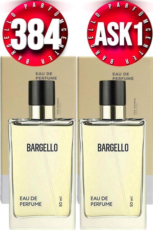 Parfüm 384 Kadın Parfüm Floral 50 Ml EDP + Bargello ASK1 Kadın Parfüm Floral 50 Ml EDP
