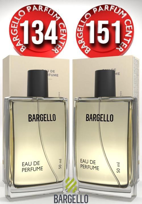 134 Kadın Parfüm Oriental 50 ML EDP + Bargello 151 Kadın Parfüm Floral 50 ML EDP