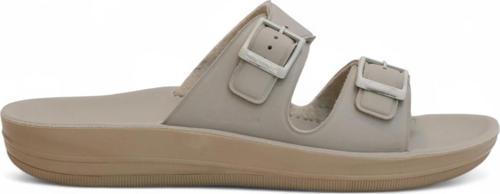 2142-9890 Tam Anatomik Unisex Hac ve Umre İçin Dikişsiz Terlik - NKT02142-BEJ-39