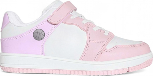 1608 Anatomik Tabanlı Unisex Çocuk ve Genç Sneakers Ayakkabı - NKT01608-beyaz pembe-26