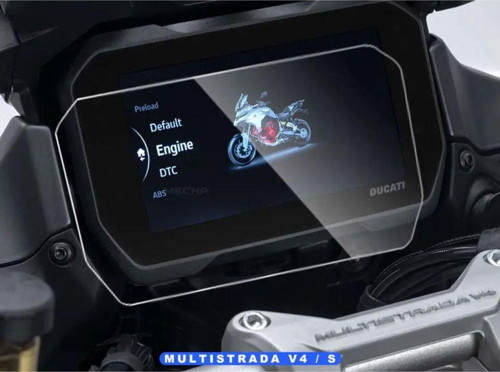 Ducati Multistrada V4 S Dijital Gösterge Uyumlu Nano Ekran Koruyucu 2021 2023