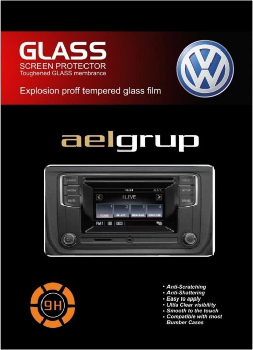 Golf 5 İçin Uyumlu İnç Multimedya Dokunmatik Ekran Koruyucu Cam