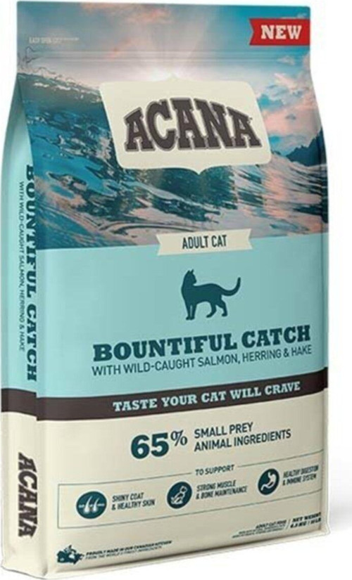 Bountiful Catch Somonlu Ve Ringa Balıklı Yetişkin Kedi Maması 1,8 Kg