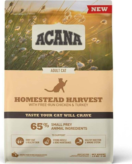 Homestead Harvest Yetişkin Kedi Maması 1,8kg