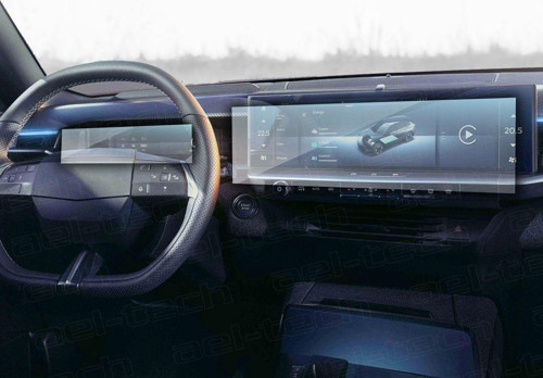 Opel Grandland 16 İnç Navigasyon Ve Dijital Gösterge Uyumlu Nano Ekran Koruyucu 2Li Set 2025