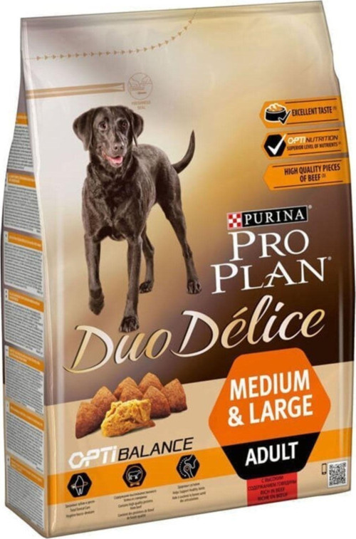 Duo Delice Gerçek Sığır Etli Köpek Maması 2,5 Kg