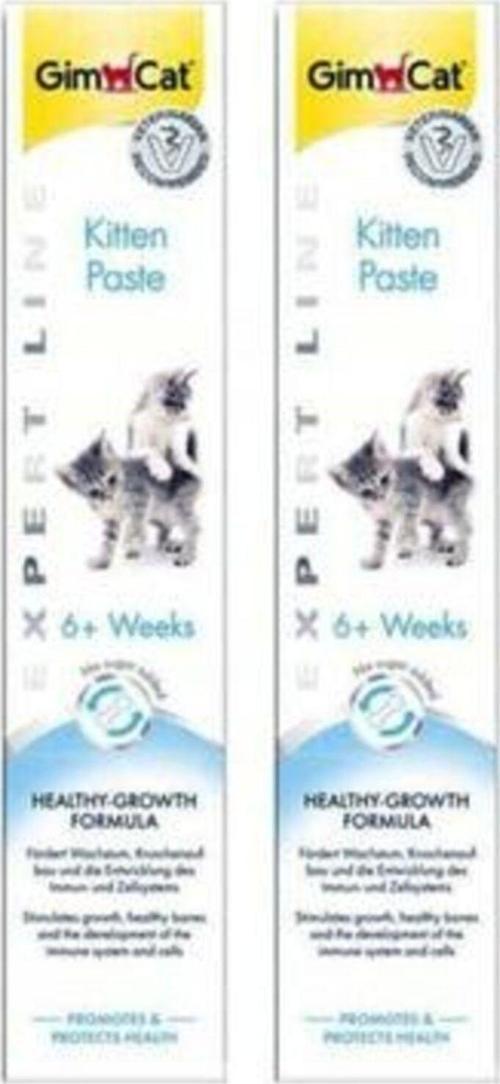2 Adet Kitten Paste Yavru Kediler Için Kalsiyumlu Vitamin Macunu 50 Gr X 2 = 100 Gr