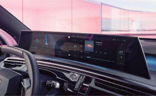 Peugeot 3008 Yeni 21 İnç Dijital Gösterge Navigasyon Ve Klima Uyumlu Nano Ekran Koruyucu 2 Li Set